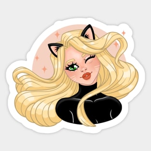 Kitty Gurl Sticker